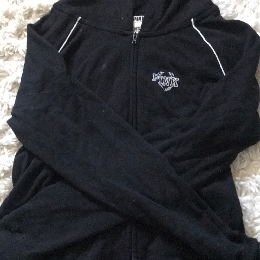 Black VS PINK zip up